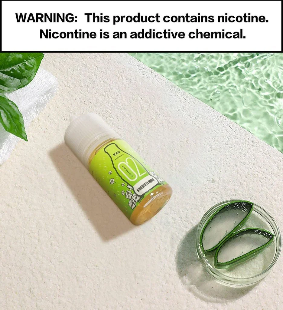 Numbers - Number 02 Iced Aloe Vera Juice SALT NIC 30 ml - Image 2