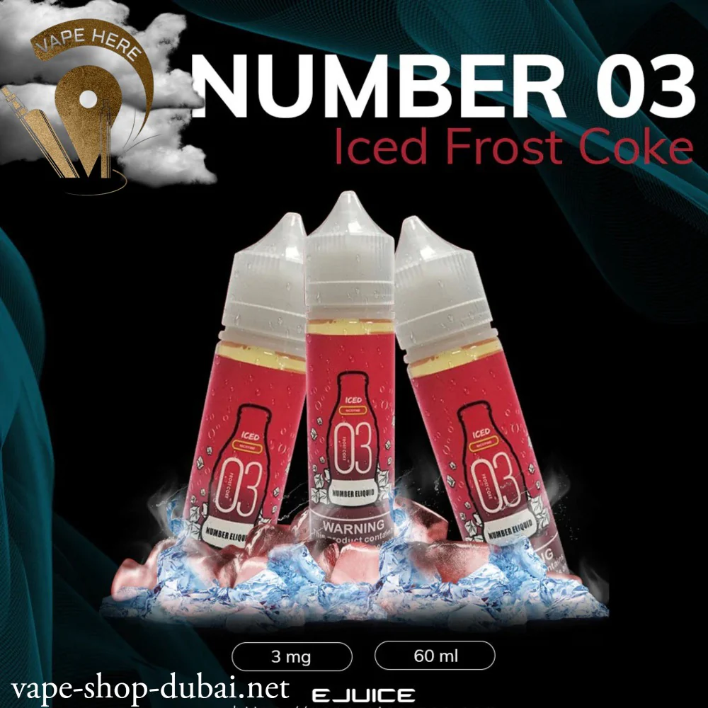 Numbers - Number 03 Iced Frost Coke E-LIQUID 60ML