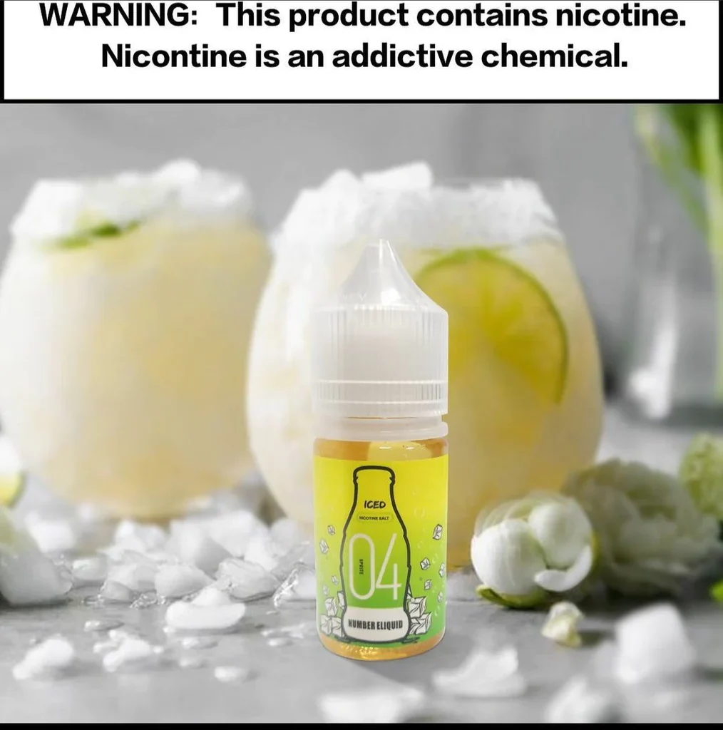 Numbers - Number 04 Iced Sprite SALT NIC 30 ml - Image 2