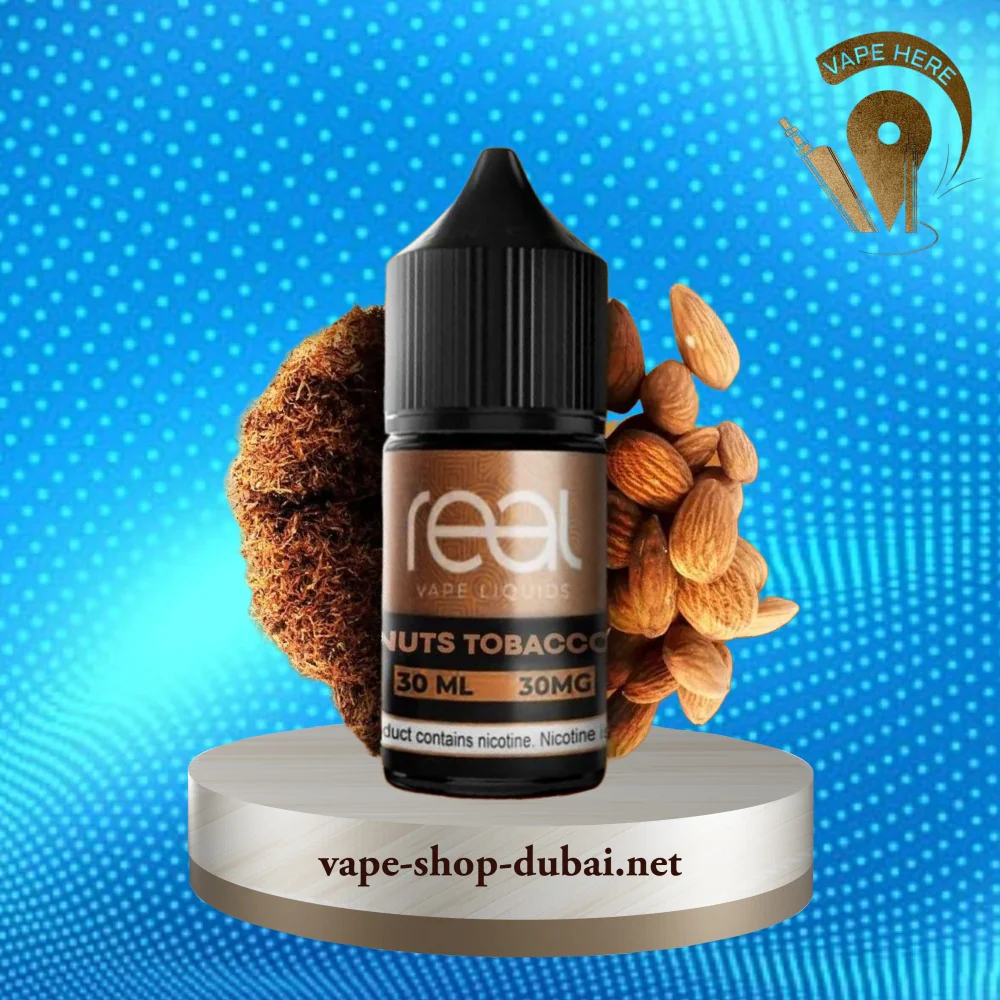 NUTS TOBACCO - REAL VAPE SALTNIC 30ml