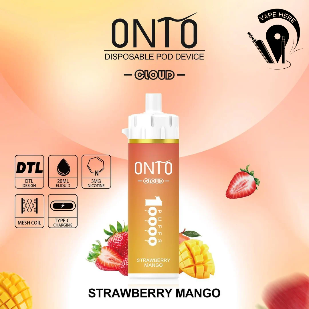 ONTO CLOUD DTL 10000 PUFFS Shisha Disposable Vape - Image 10