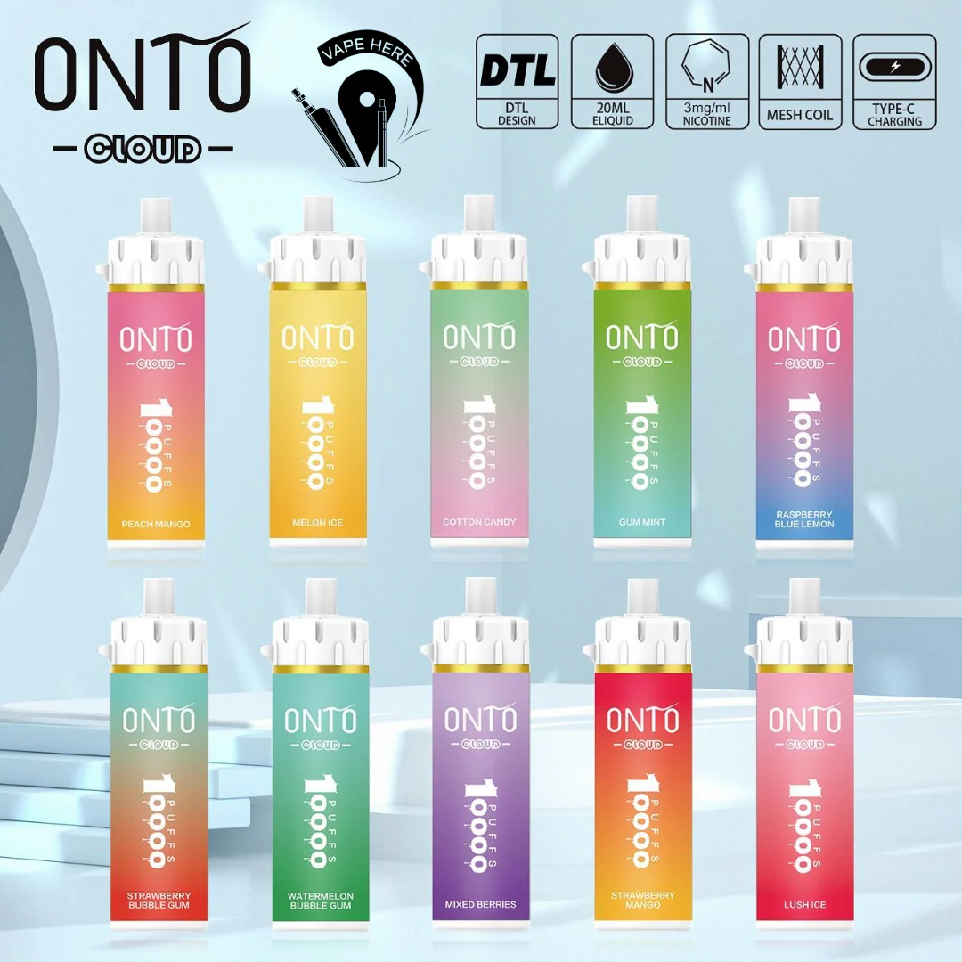ONTO CLOUD DTL 10000 PUFFS Shisha Disposable Vape - Image 4