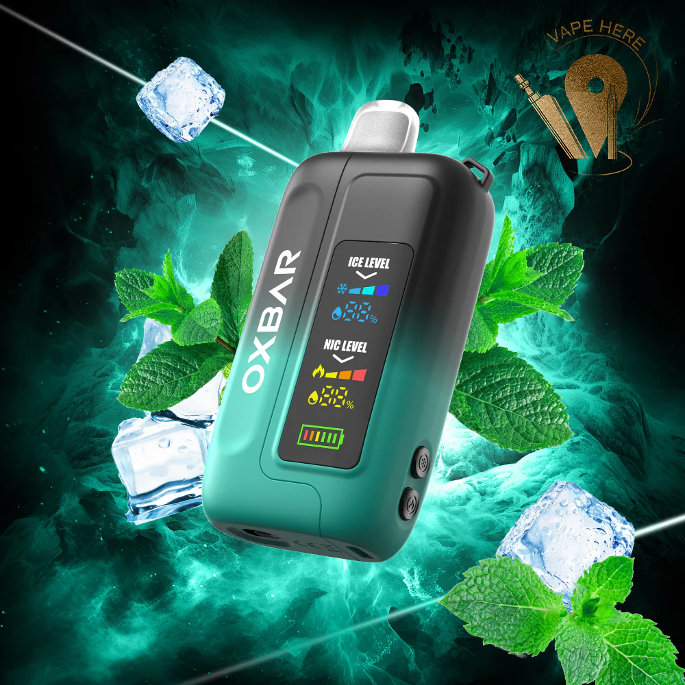 OXBAR 35K PUFFS Adjustable ICE & Nicotine Disposable Vape - Image 9