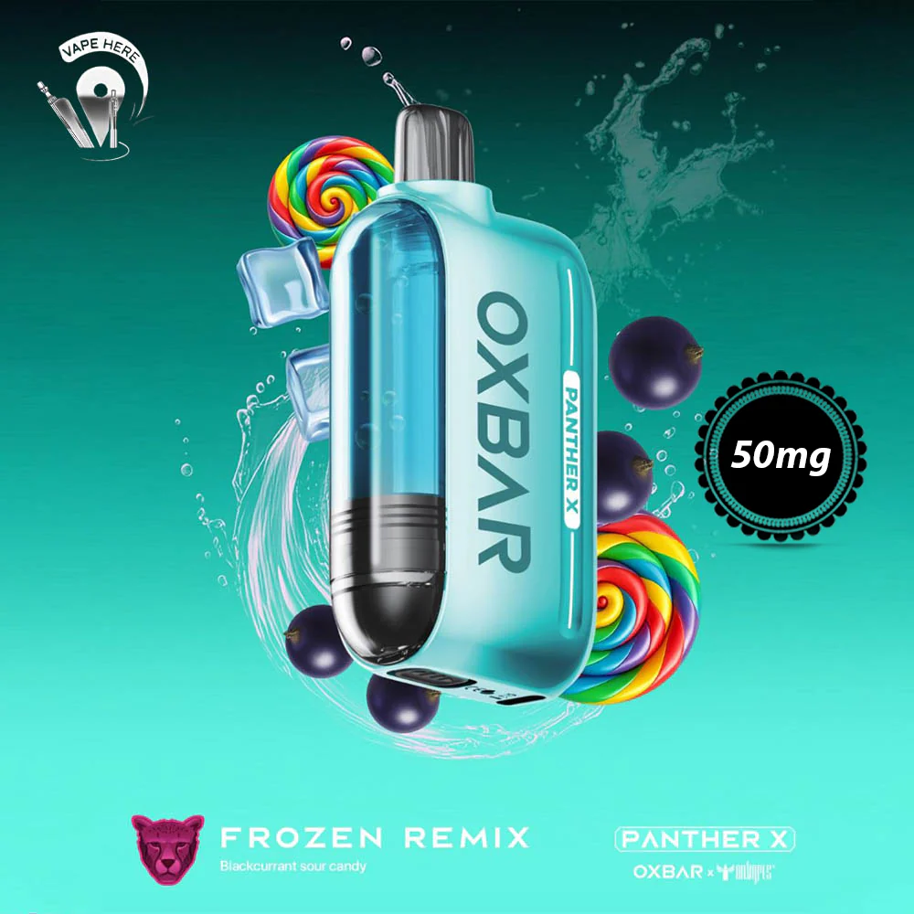 OXBAR X Panther X 50K PUFFS DISPOSABLE VAPE Nicotine Boost - Image 12
