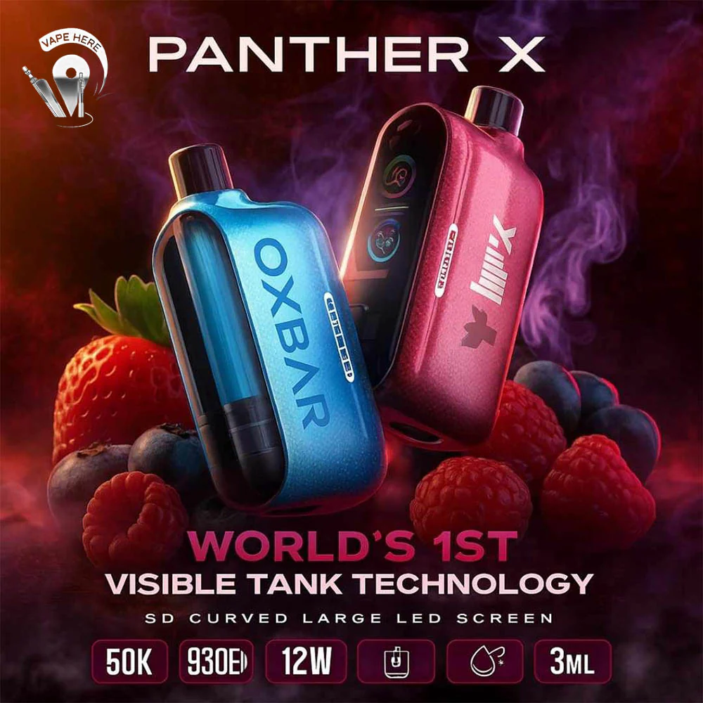 OXBAR X Panther X 50K PUFFS DISPOSABLE VAPE Nicotine Boost - Image 2