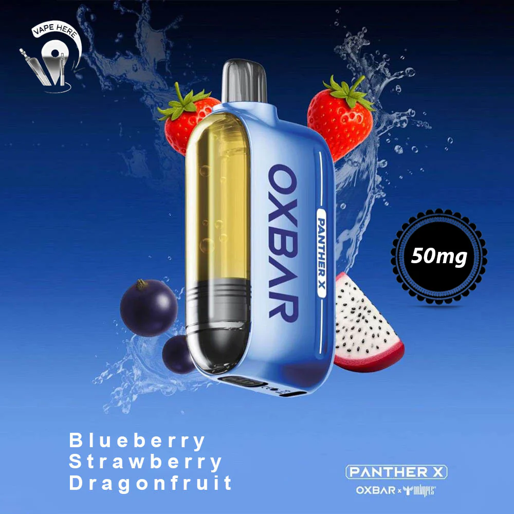 OXBAR X Panther X 50K PUFFS DISPOSABLE VAPE Nicotine Boost - Image 6