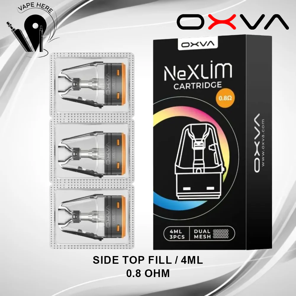 OXVA  NeXLIM TOP FILL REPLACEMENT PODS 4ml - Image 3