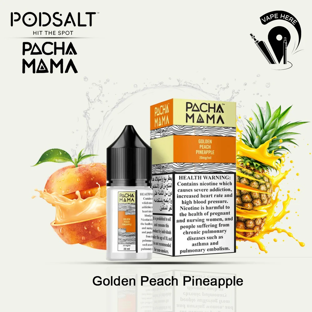 Pacha Mama SaltNic 20mg ESMA Approved Nic Salt 30ml - Image 4