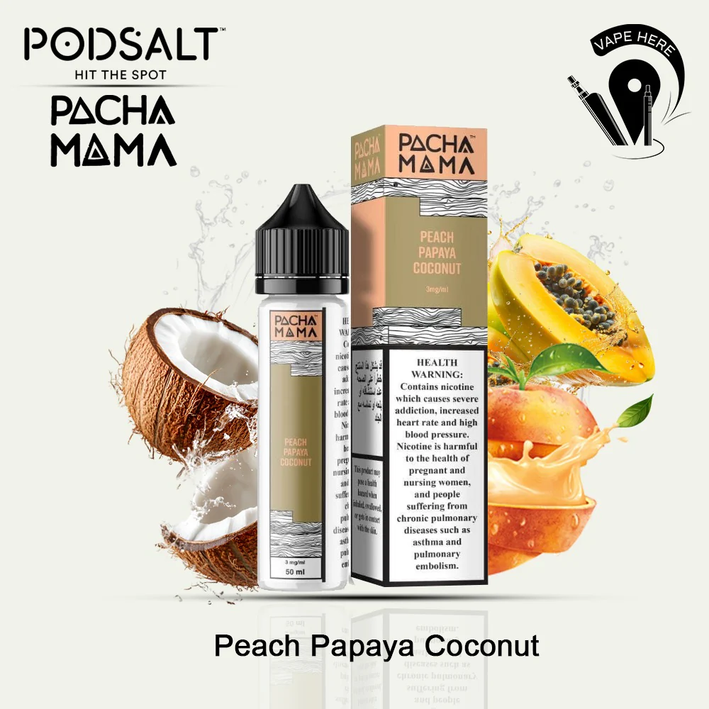 Pacha Mama Juice 3mg ESMA Approved E-Liquids 50ml - Image 12