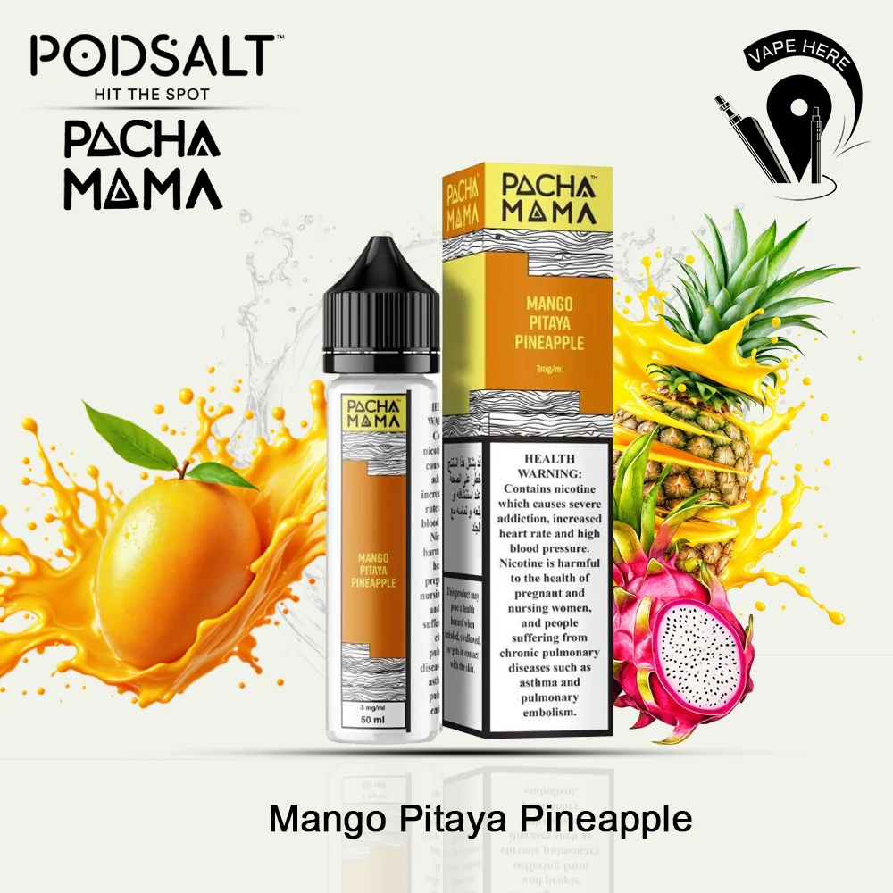 Pacha Mama Juice 3mg ESMA Approved E-Liquids 50ml - Image 5