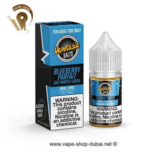 Parfait Blueberry E liquid by Vapetasia