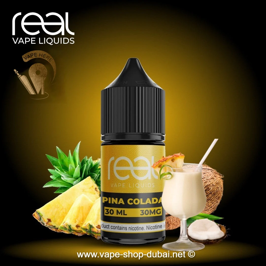 PINA COLADA - REAL VAPE SALTNIC 30ml