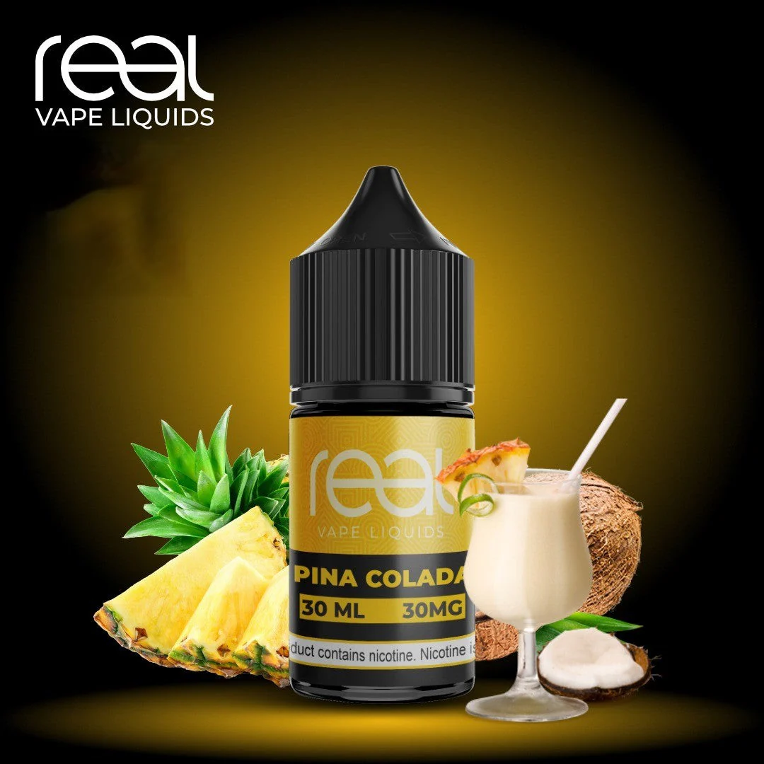 PINA COLADA - REAL VAPE SALTNIC 30ml - Image 2