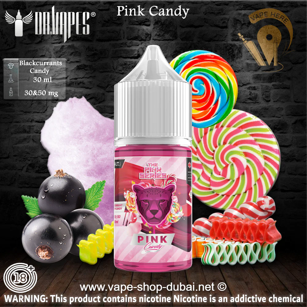 Pink Candy SaltNic - Dr Vapes (Panther Series)