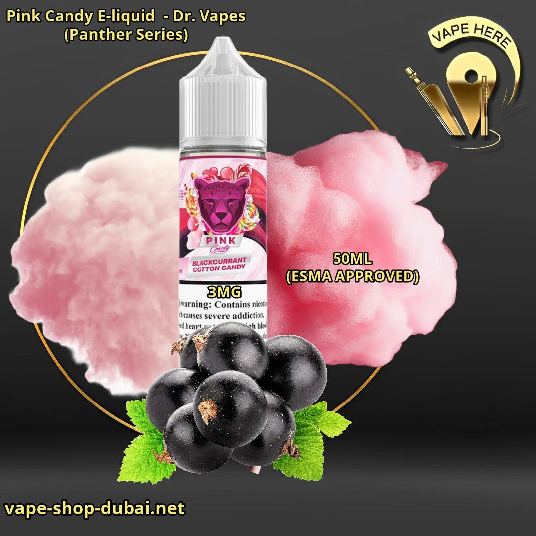 Pink Candy E-liquid - Dr. Vapes (Panther Series) - Image 5
