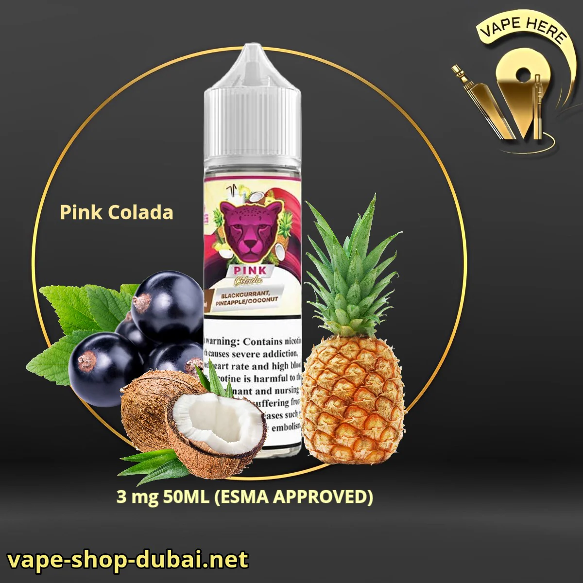 Pink Colada - Dr. Vapes (Panther Series) - Image 2
