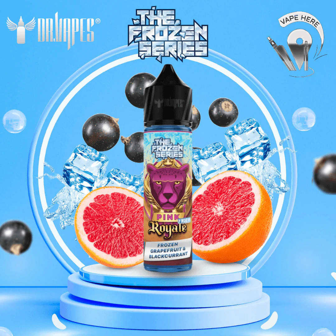 Pink Frozen Royale 60ml E Liquid by Dr. Vapes (Frozen Series)