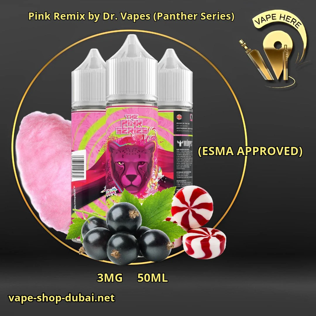 Pink Remix  60ml E juice by Dr. Vapes (Panther Series) - Image 5