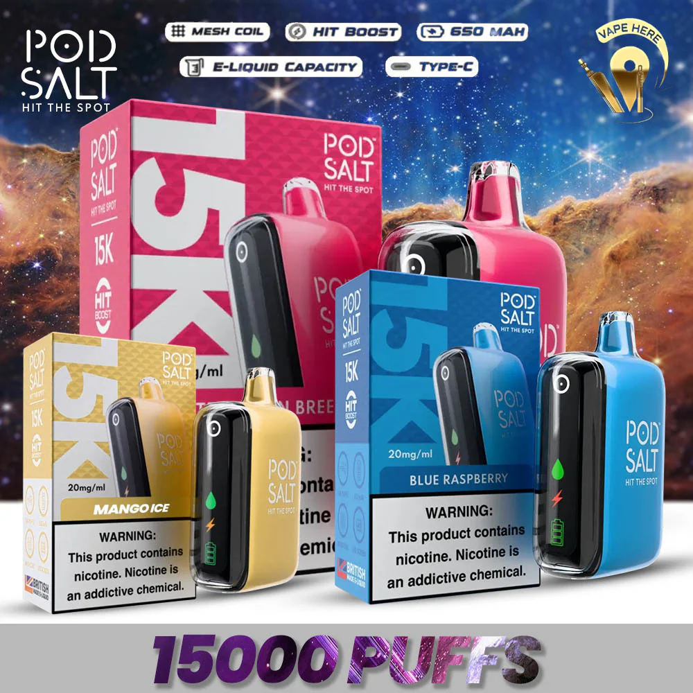 POD SALT 15K PUFFS DISPOSABLE VAPE 20MG