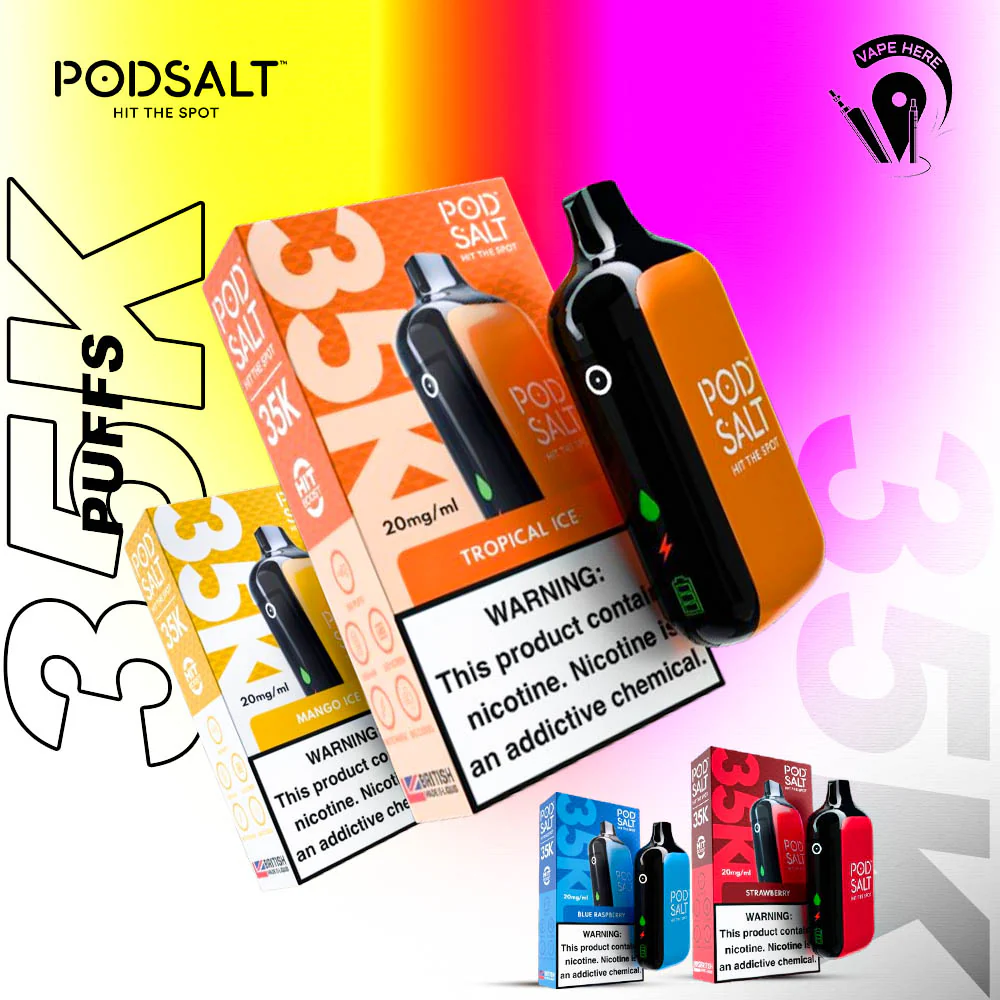 POD SALT 35K PUFFS DISPOSABLE VAPE 20MG