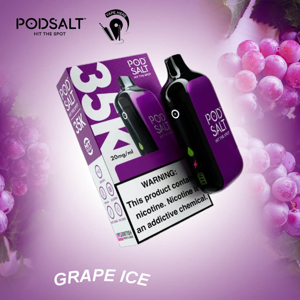 POD SALT 35K PUFFS DISPOSABLE VAPE 20MG - Image 3