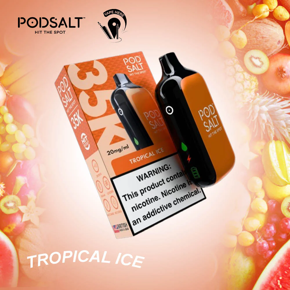 POD SALT 35K PUFFS DISPOSABLE VAPE 20MG - Image 9