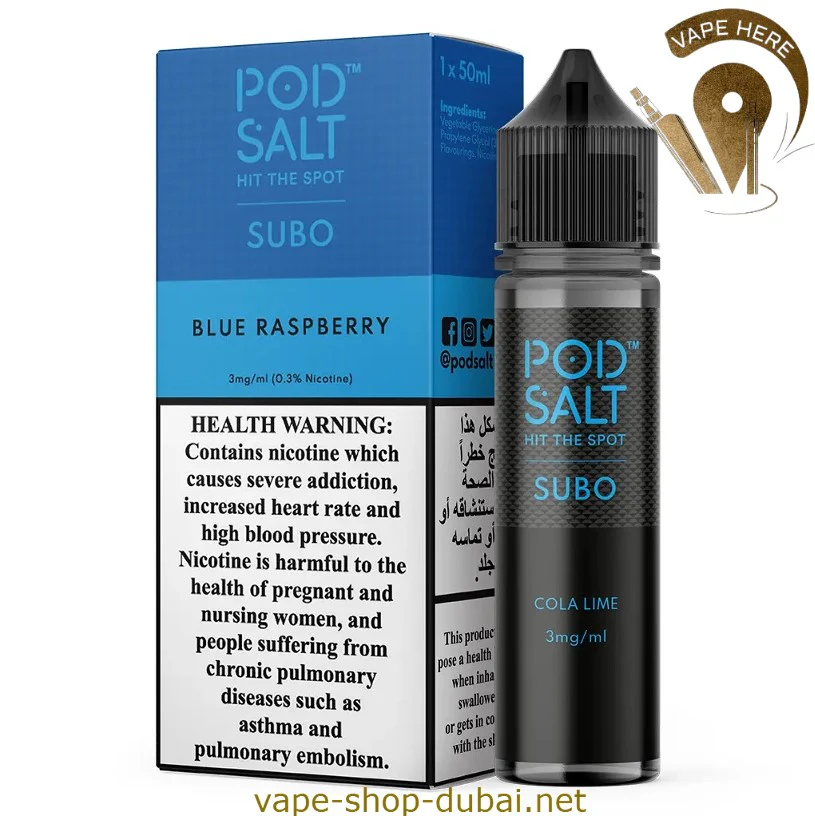 Pod Salt - Blue Raspberry - Eliquid