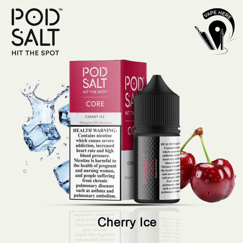 Pod Salt - Cherry Ice - SaltNic - Image 3
