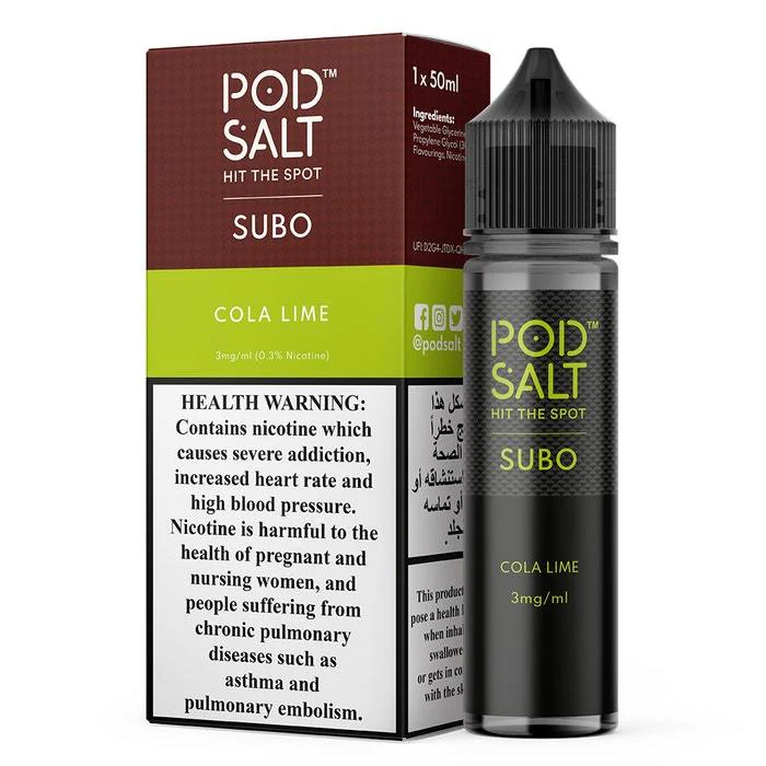 Pod Salt - Cola Lime - Eliquid - Image 2