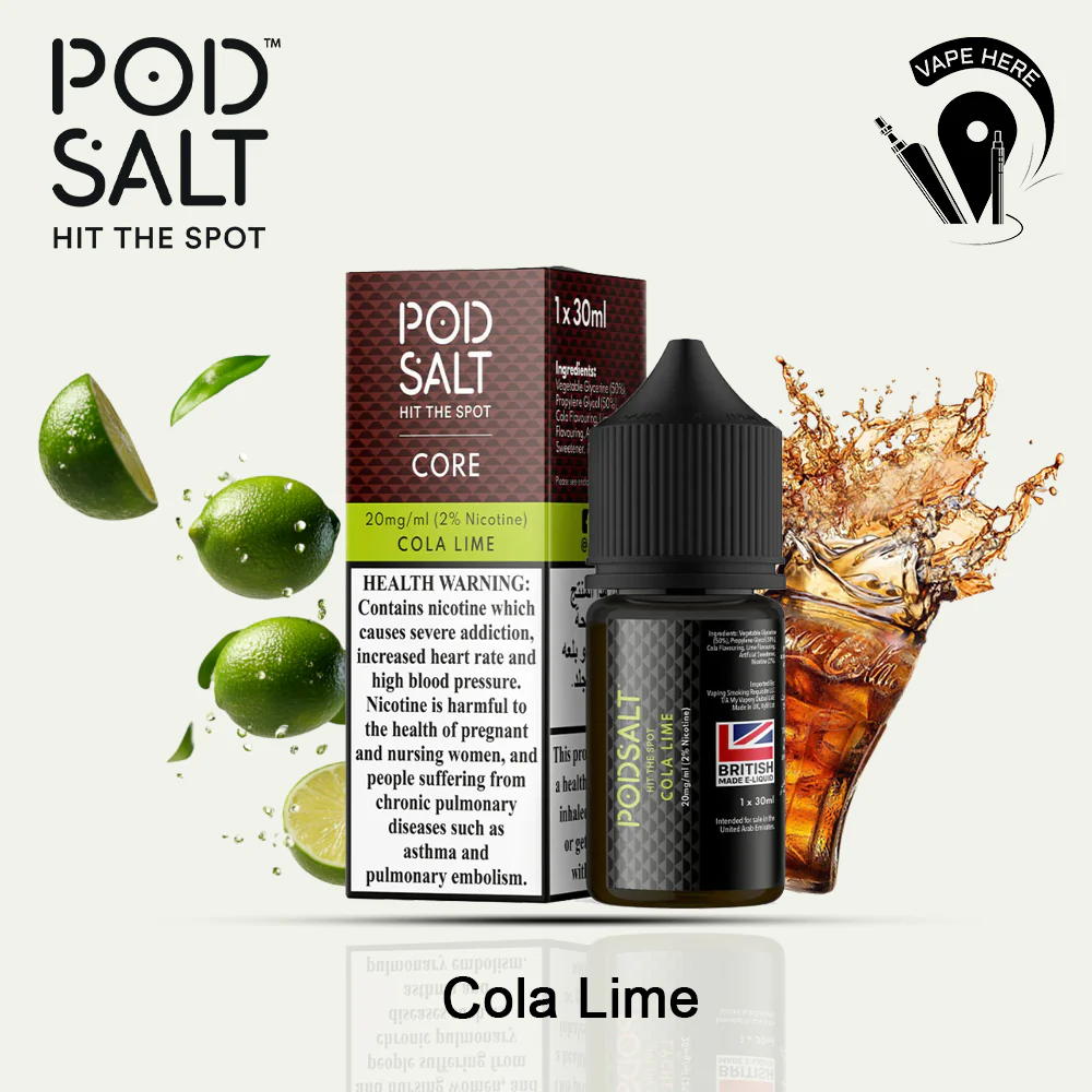Pod Salt - Cola Lime - NicSalt - Image 3
