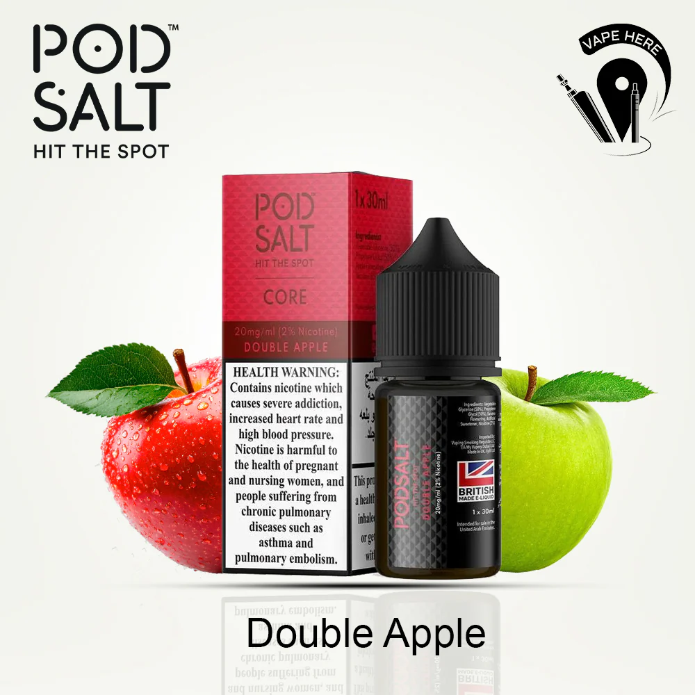 Pod Salt - Double Apple - NicSalt - Image 3