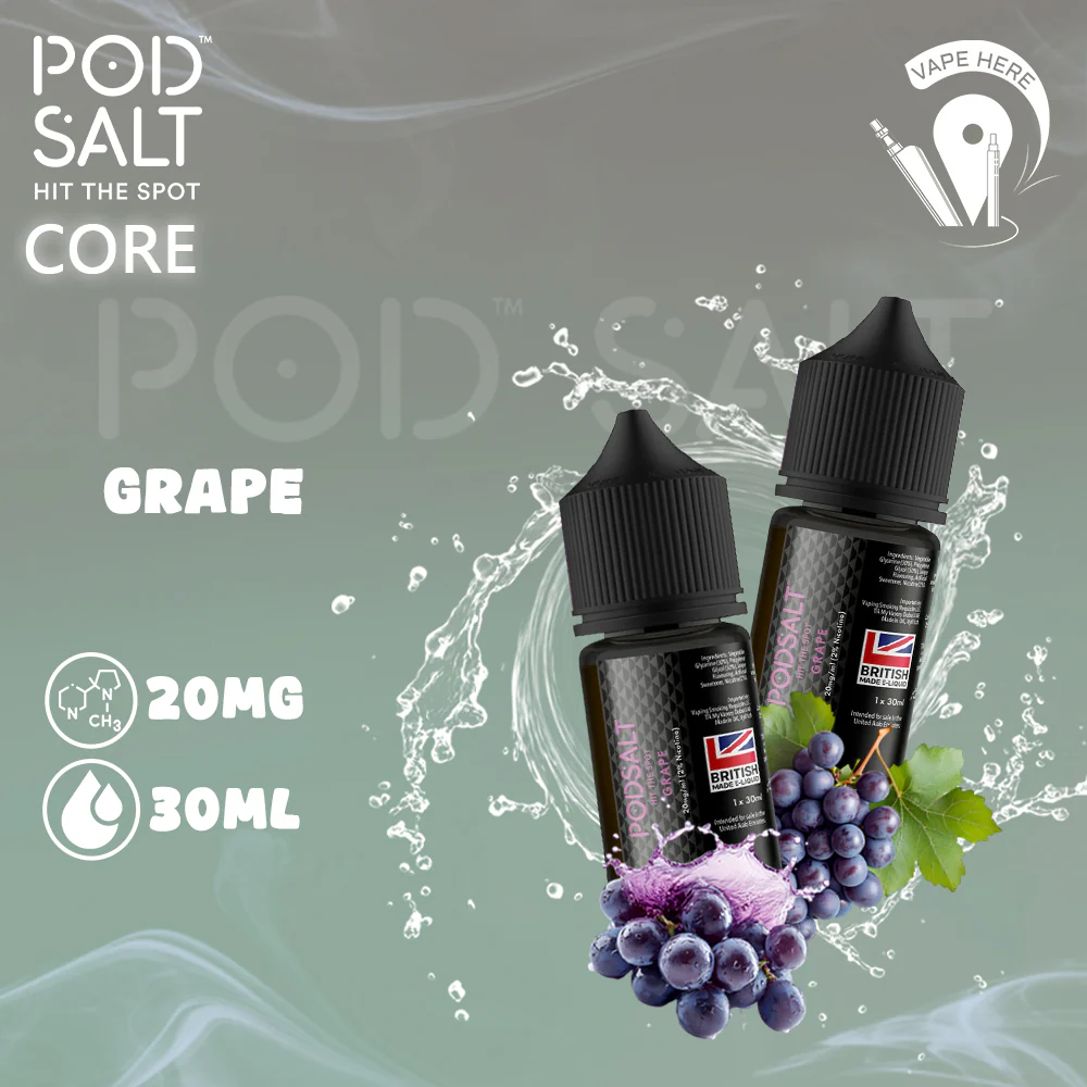 Pod Salt Grape - NicSalt - Image 2