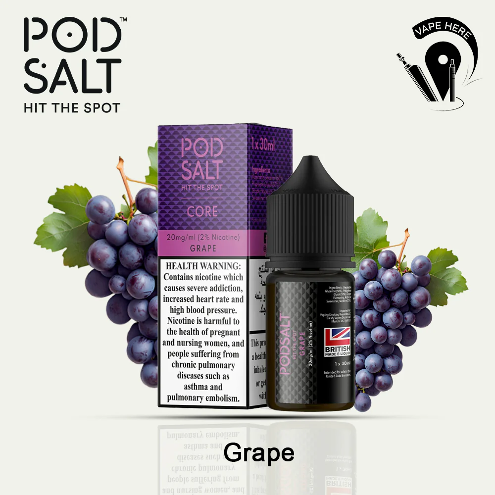 Pod Salt Grape - NicSalt - Image 3