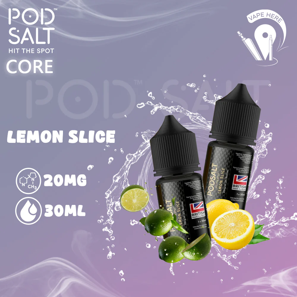 Pod Salt - Lemon Slice - NicSalt