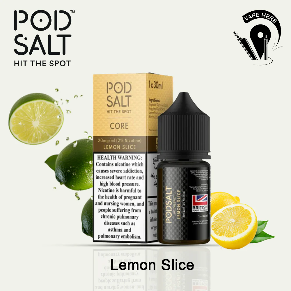 Pod Salt - Lemon Slice - NicSalt - Image 3