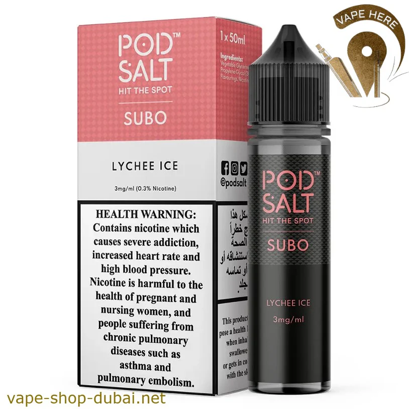 Pod Salt - Lychee Ice - Eliquid