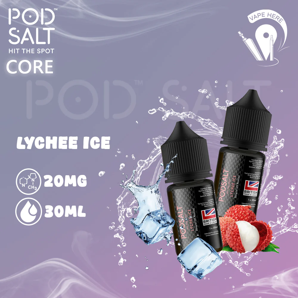 Pod Salt - Lychee Ice - NicSalt