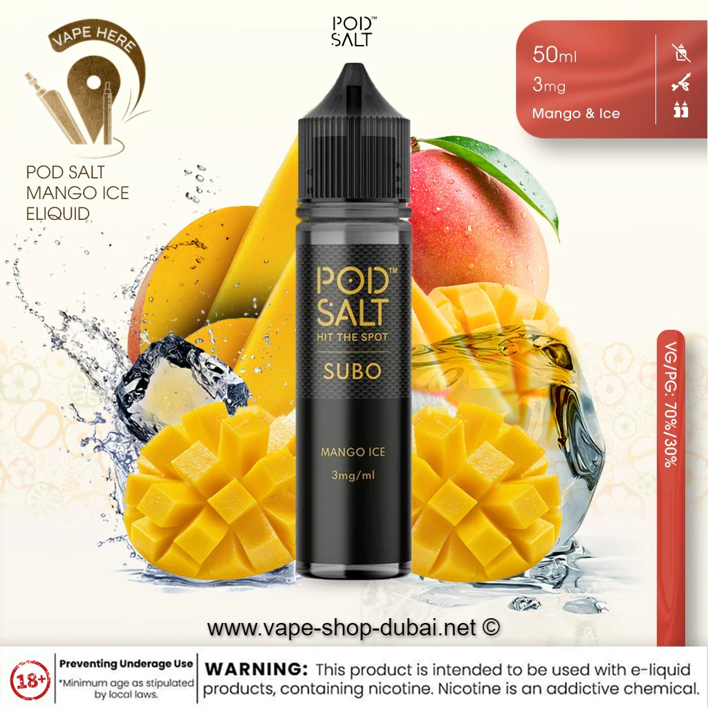 Pod Salt - Mango Ice - Eliquid