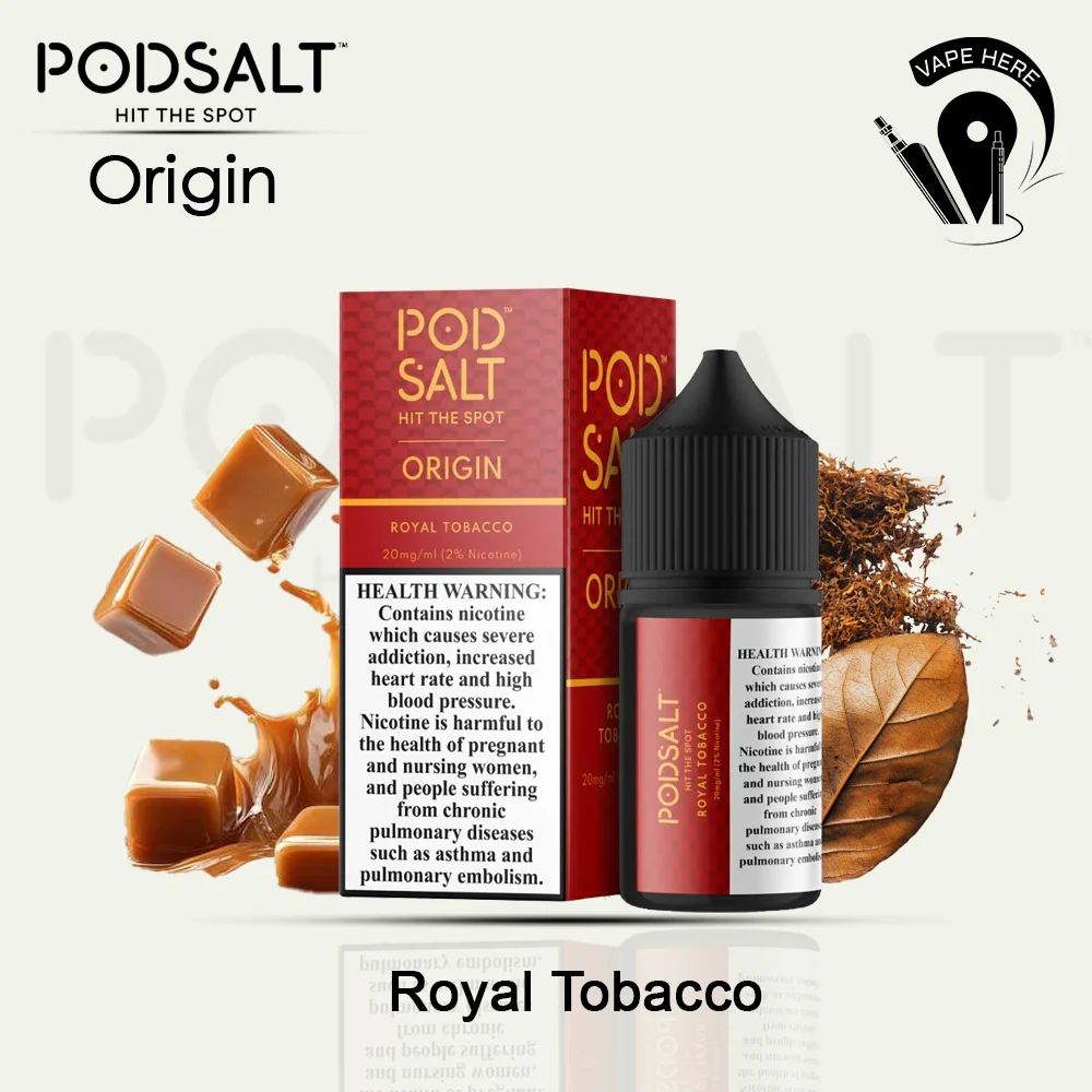 Pod Salt Origin Tobacco Series SaltNic 20MG 30ML - Image 6