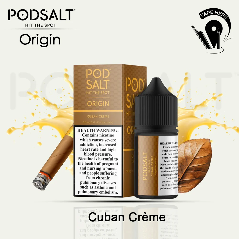 Pod Salt Origin Tobacco Series SaltNic 20MG 30ML - Image 7