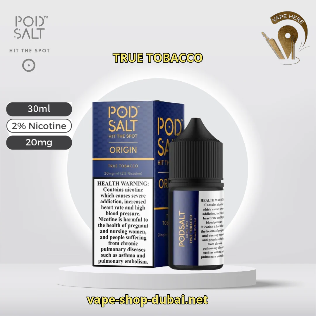 Pod Salt Origin Tobacco Series SaltNic 20MG 30ML - Image 8