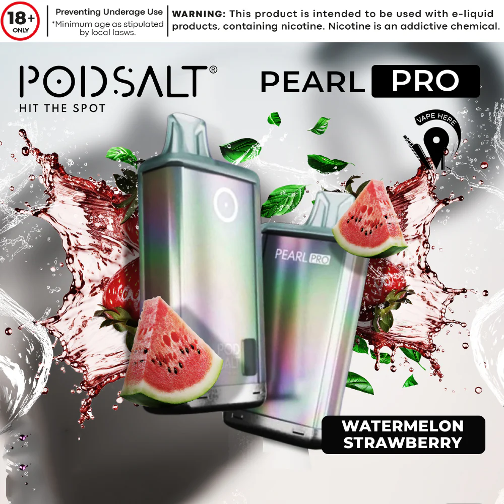 POD SALT PEARL PRO 10000 PUFFS DISPOSABLE VAPE 20MG - Image 4