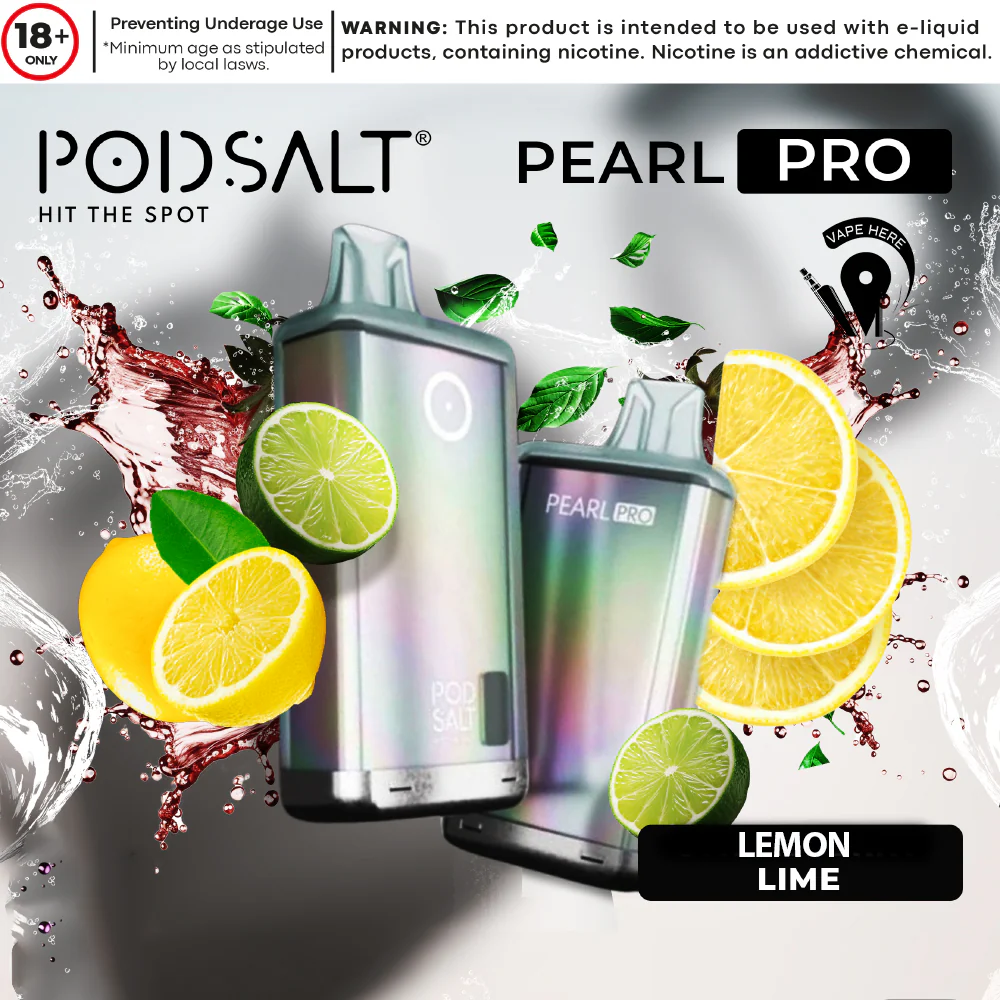 POD SALT PEARL PRO 10000 PUFFS DISPOSABLE VAPE 20MG - Image 7