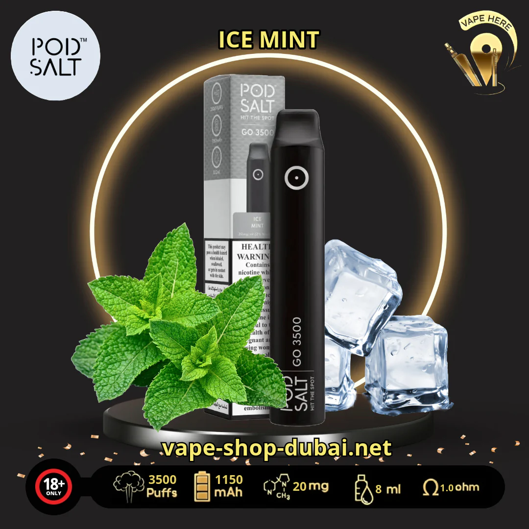 PS GO 3500 PUFFS DISPOSABLE VAPE FROM POD SALT - Image 6