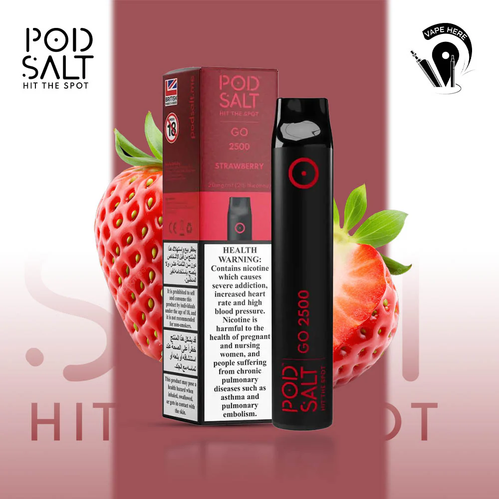 PS GO 2500 from Pod Salt Disposable Vape Device (20mg) - Image 5
