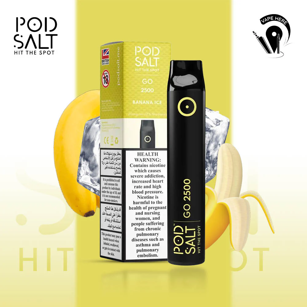 PS GO 2500 from Pod Salt Disposable Vape Device (20mg) - Image 7