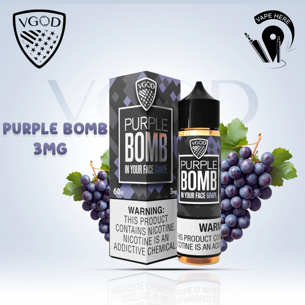 VGOD Purple Bomb - 60ml - Image 4