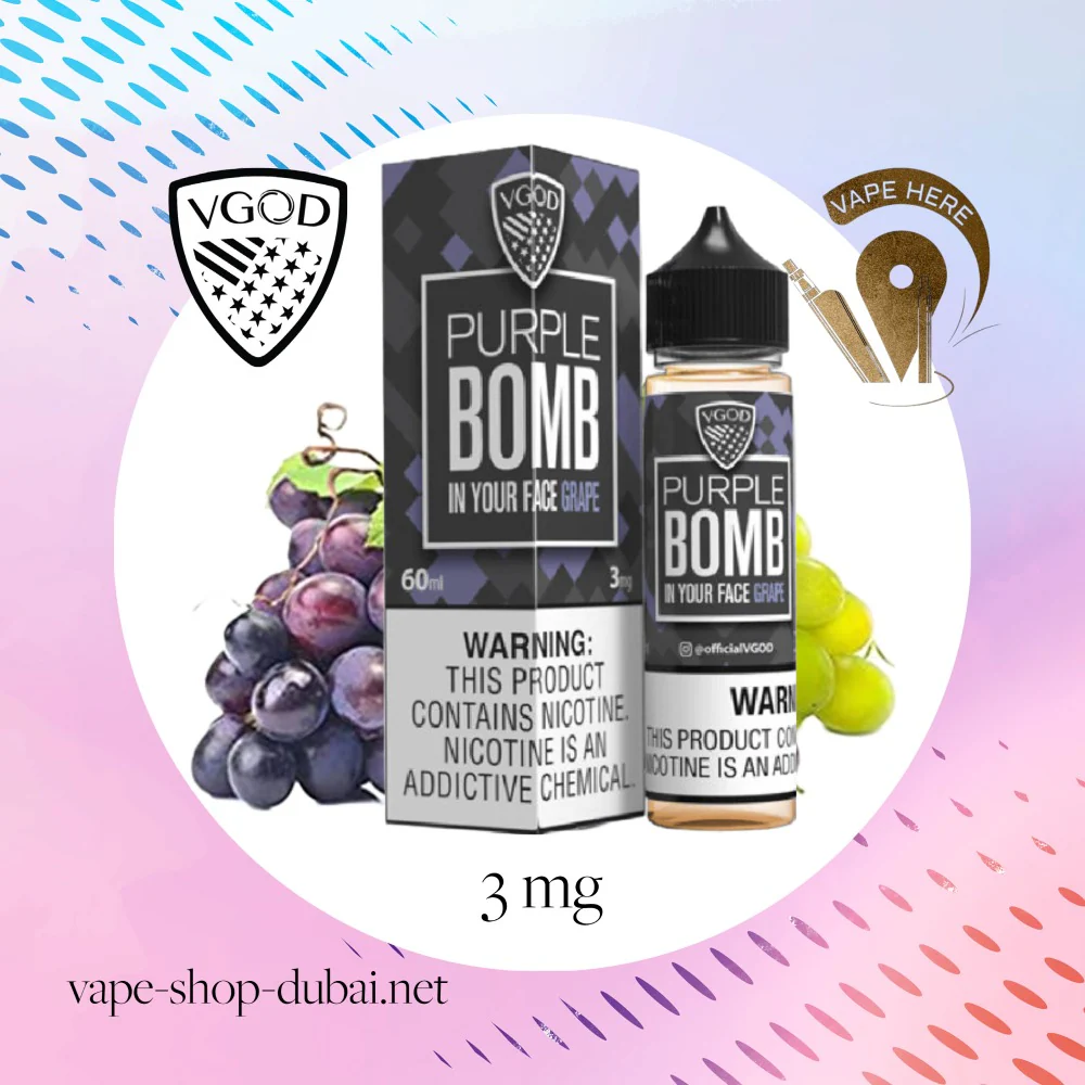 VGOD Purple Bomb - 60ml - Image 7