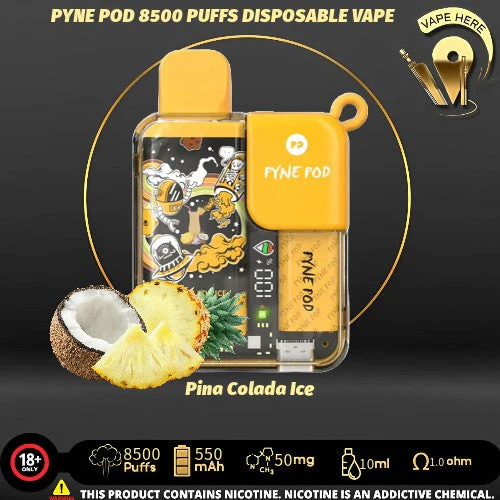 PYNE POD 8500 PUFFS DISPOSABLE VAPE - Image 19