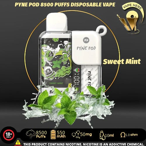 PYNE POD 8500 PUFFS DISPOSABLE VAPE - Image 20